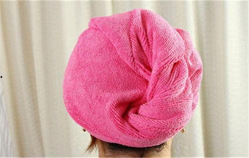 裹干发帽吃娱乐瓜